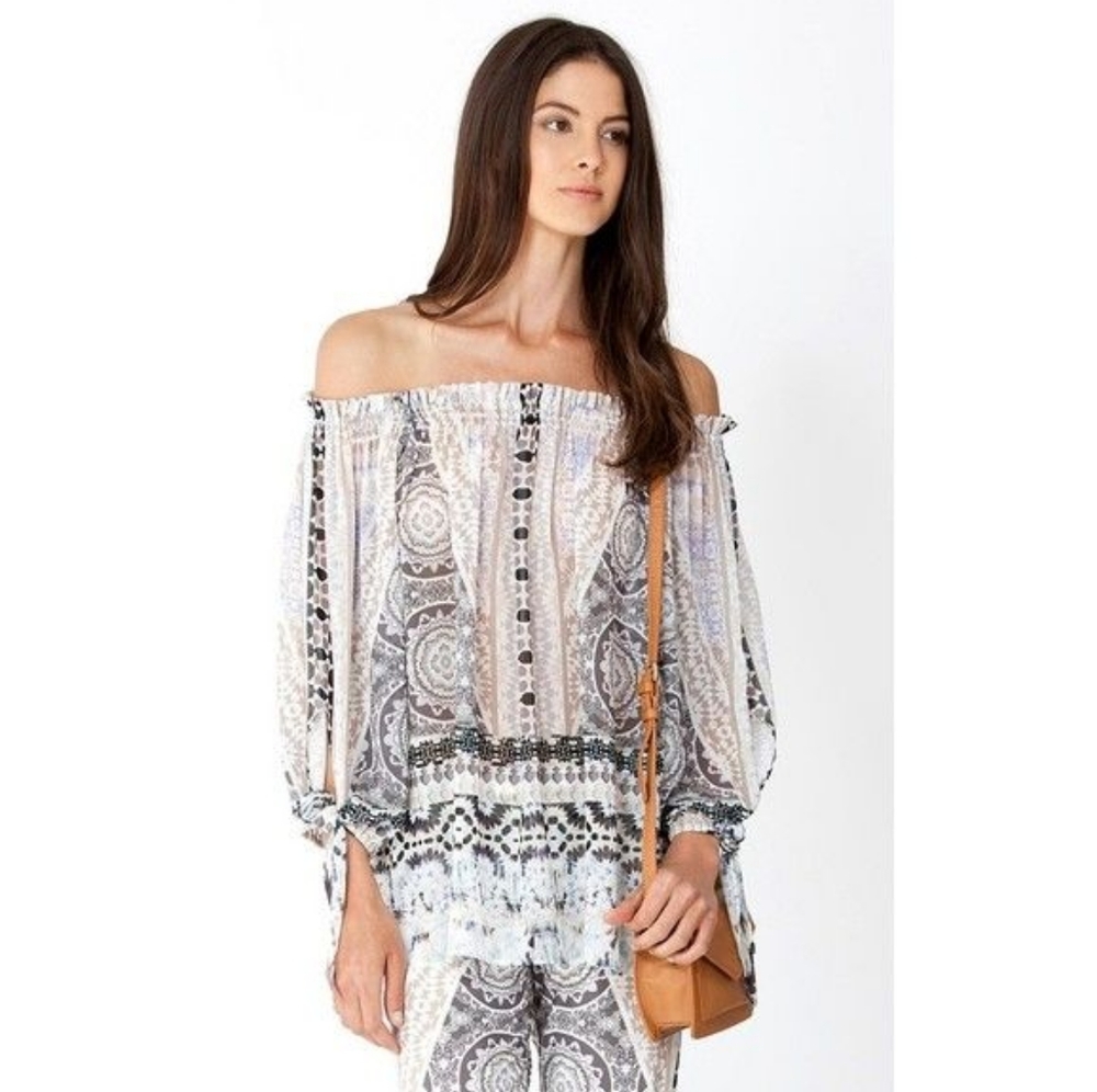 Hale Bob Alatea Silk Blouse